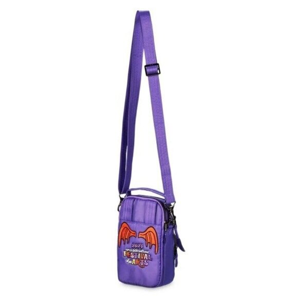 Disney Parks - 2024 Epcot Festival of the Arts Figment Lug Crossbody Bag - Picture 4 of 5